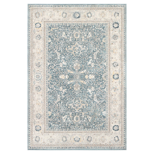 Palermo Classic Navy Ornamental Medallion - R1017 - 2&