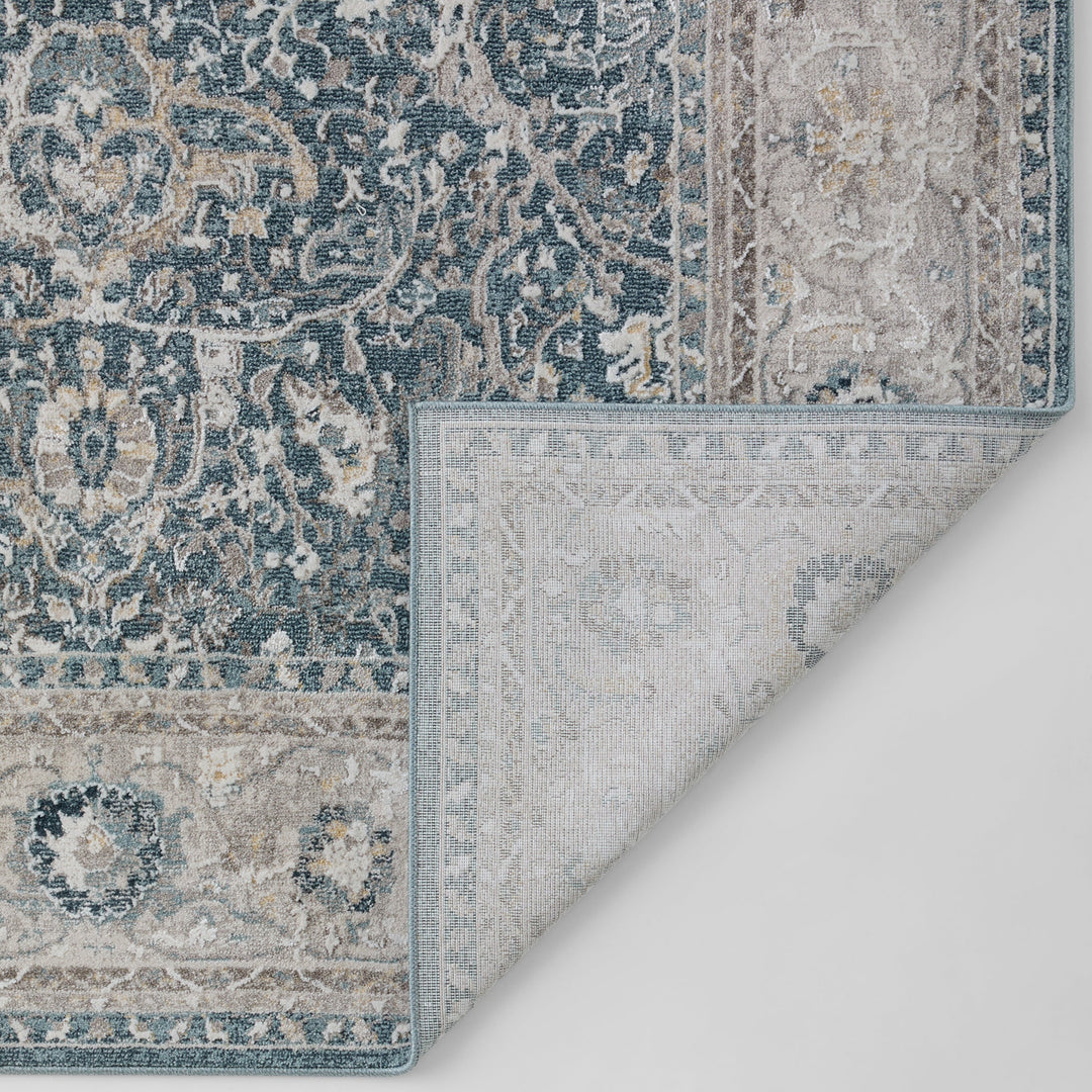 Palermo Classic Navy Ornamental Medallion - R1017 - 2&