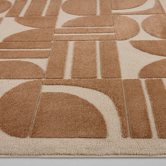 Arc Terracota Cream Geometric - R3001 - 8&