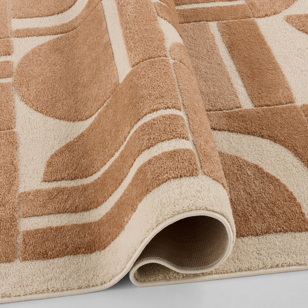 Arc Terracota Cream Geometric - R3001 - 8&