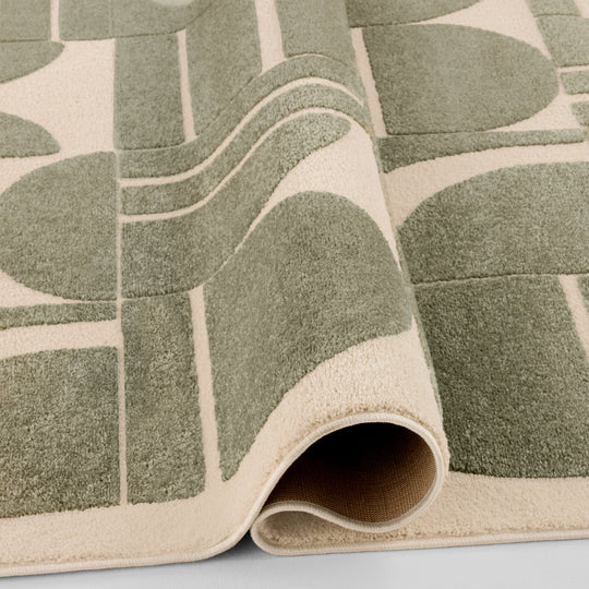 Arc Sage Cream Geometric - R3002 - 10&