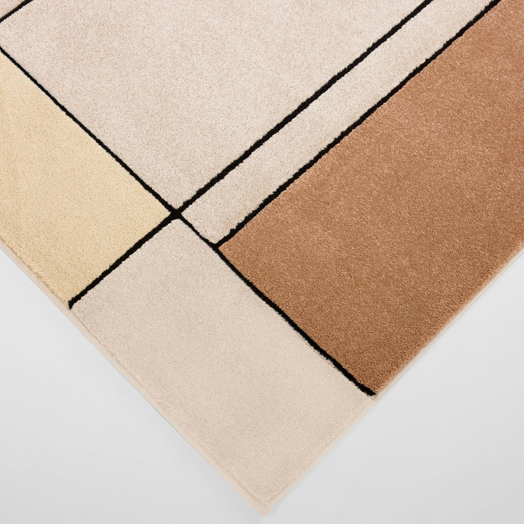Arc Cream Multi Linear Geometric - R3003 - 2&