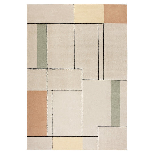 Arc Cream Multi Linear Geometric - R3003 - 10&
