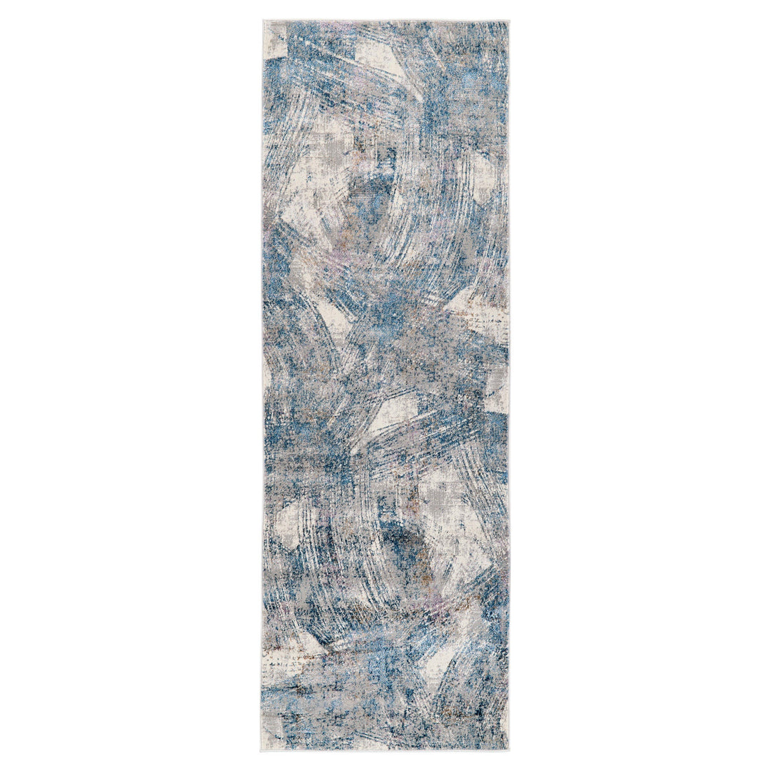 Adara Blue Painterly - T2002 - 3&
