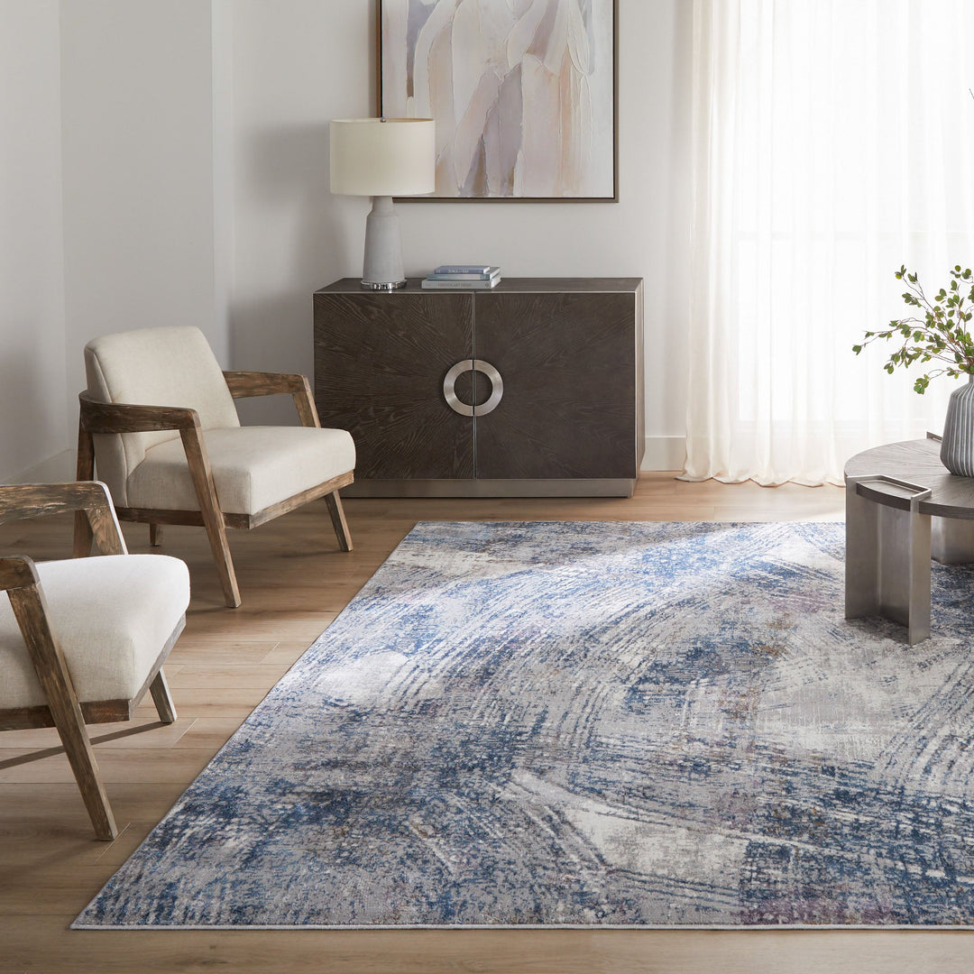 Adara Blue Painterly - T2002 - 8&