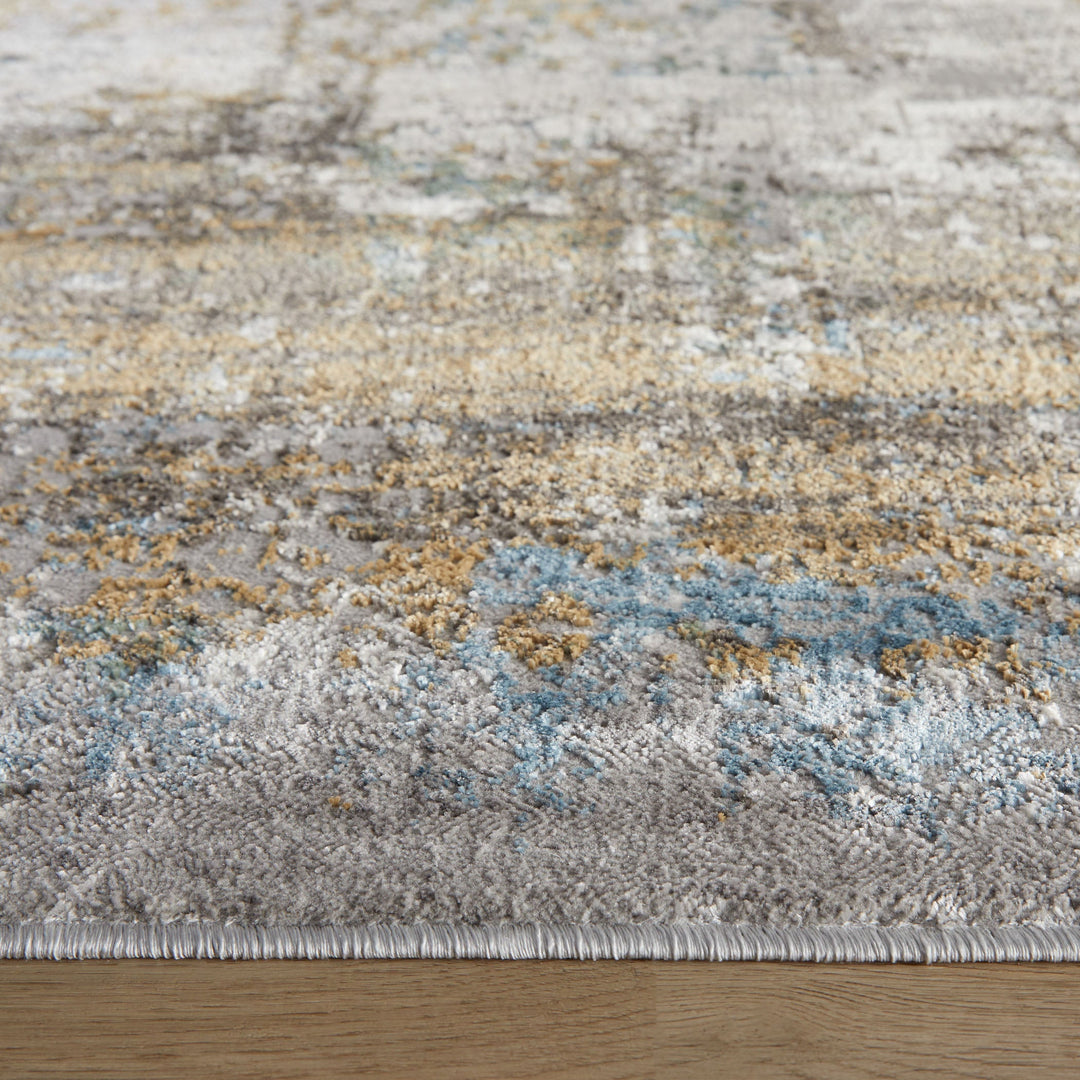 Adara Gray Blue Painterly - T2007 - 2&