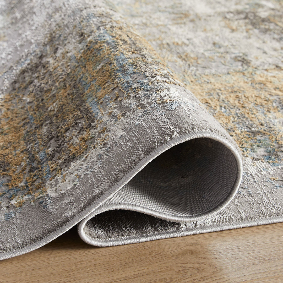 Adara Gray Blue Painterly - T2007 - 7&