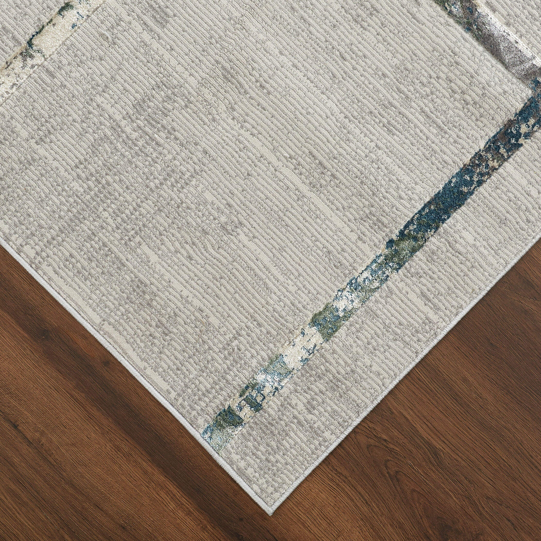 Adara Gray Blue Geometric - T2008 - 7&