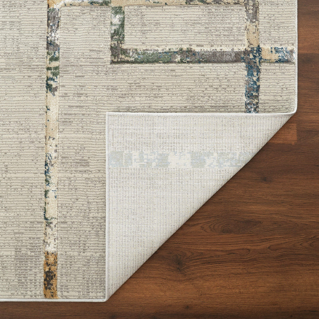 Adara Gray Blue Geometric - T2008 - 2&