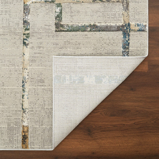 Adara Gray Blue Geometric - T2008 - 7&