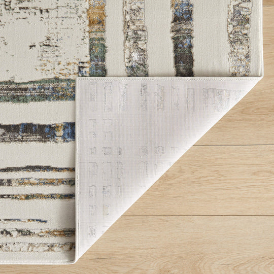 Adara Gray Blue Geometric - T2009 - 7&