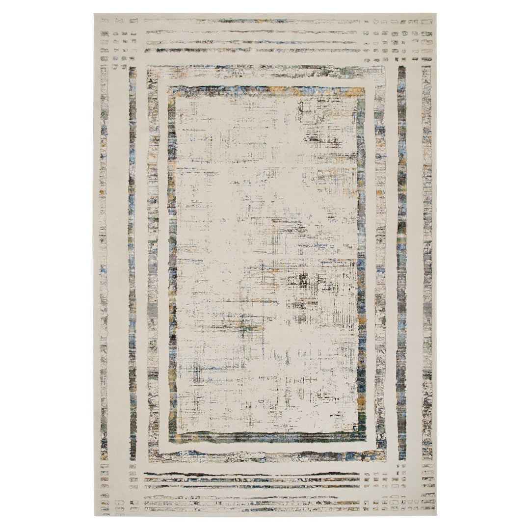Adara Gray Blue Geometric - T2009 - 5&