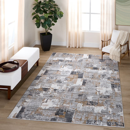 Dalia Gray Brown Painterly - T2010 - 8&