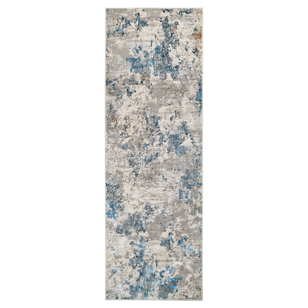 Darica Blue Painterly - T2019 - 3' x 8' Runner