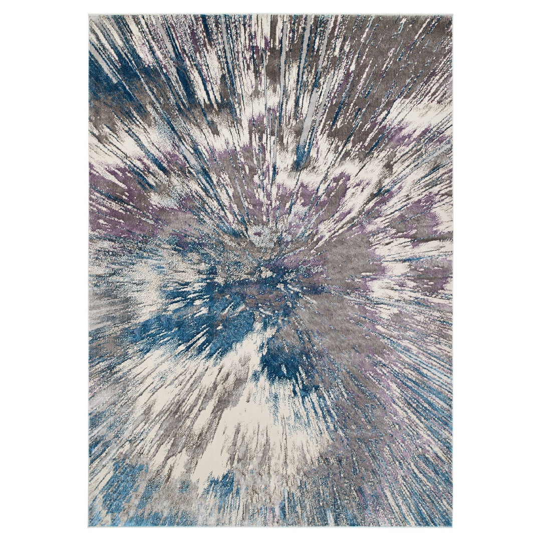 Darica Blue Purple Splatter Paint - T2021 - 10&