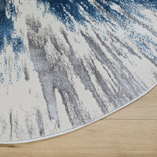 Darica Blue Purple Splatter Paint - T2021 - 8&