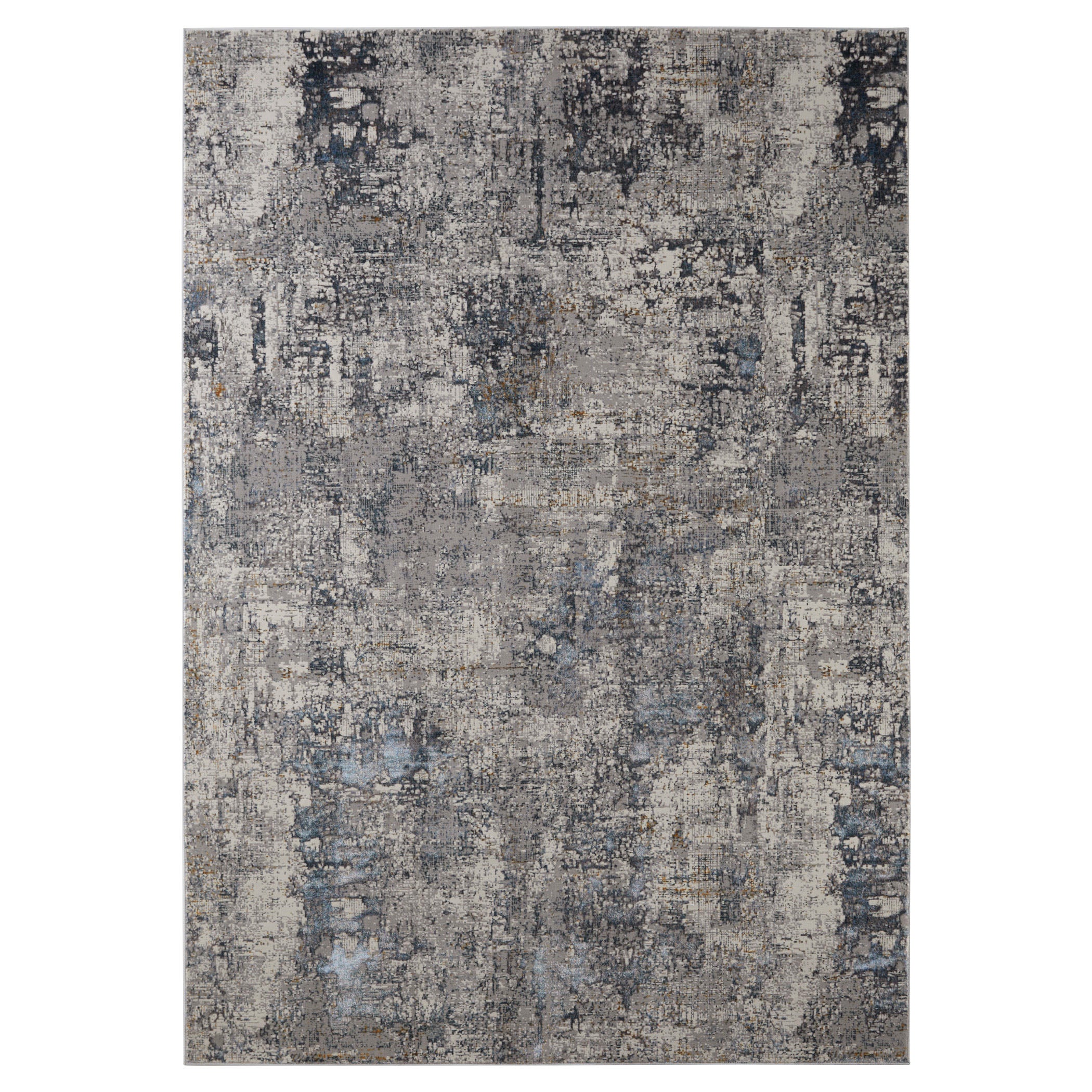Programming Rug Darica Cream Grey 2'X 3' Rug | Designer Rugs | By Lavin Rugs