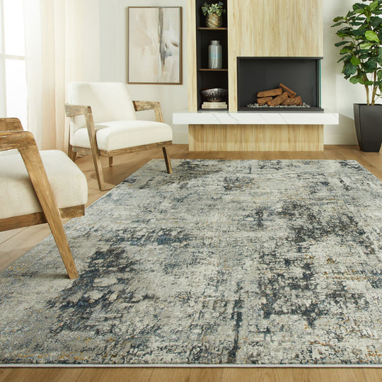 Darica Gray Blue Painterly - T2026 - 2&