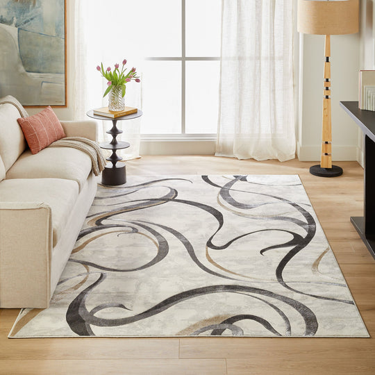 Fatima Gray Black Swirl - T2027 - 5&