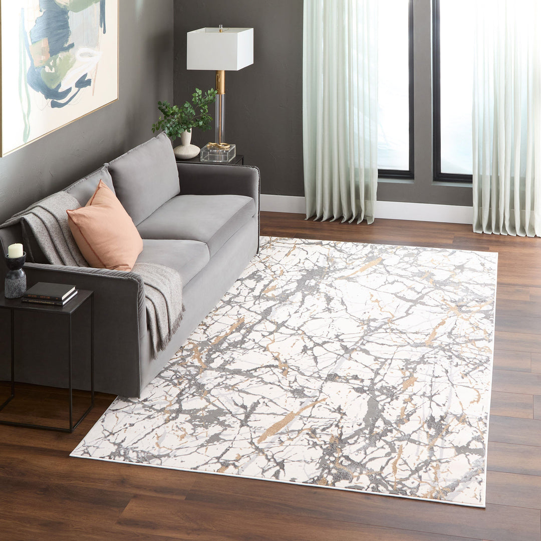 Fatima Gray Splatter Paint - T2028 - 5&