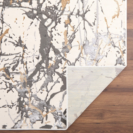 Fatima Gray Splatter Paint - T2028 - 8&