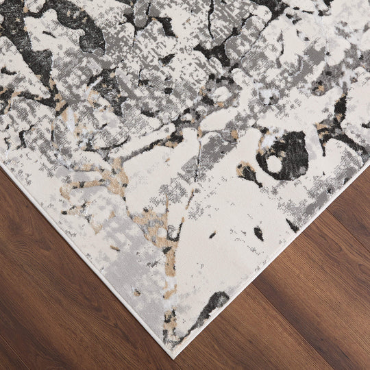 Fatima Gray Splatter Paint - T2029 - 7&