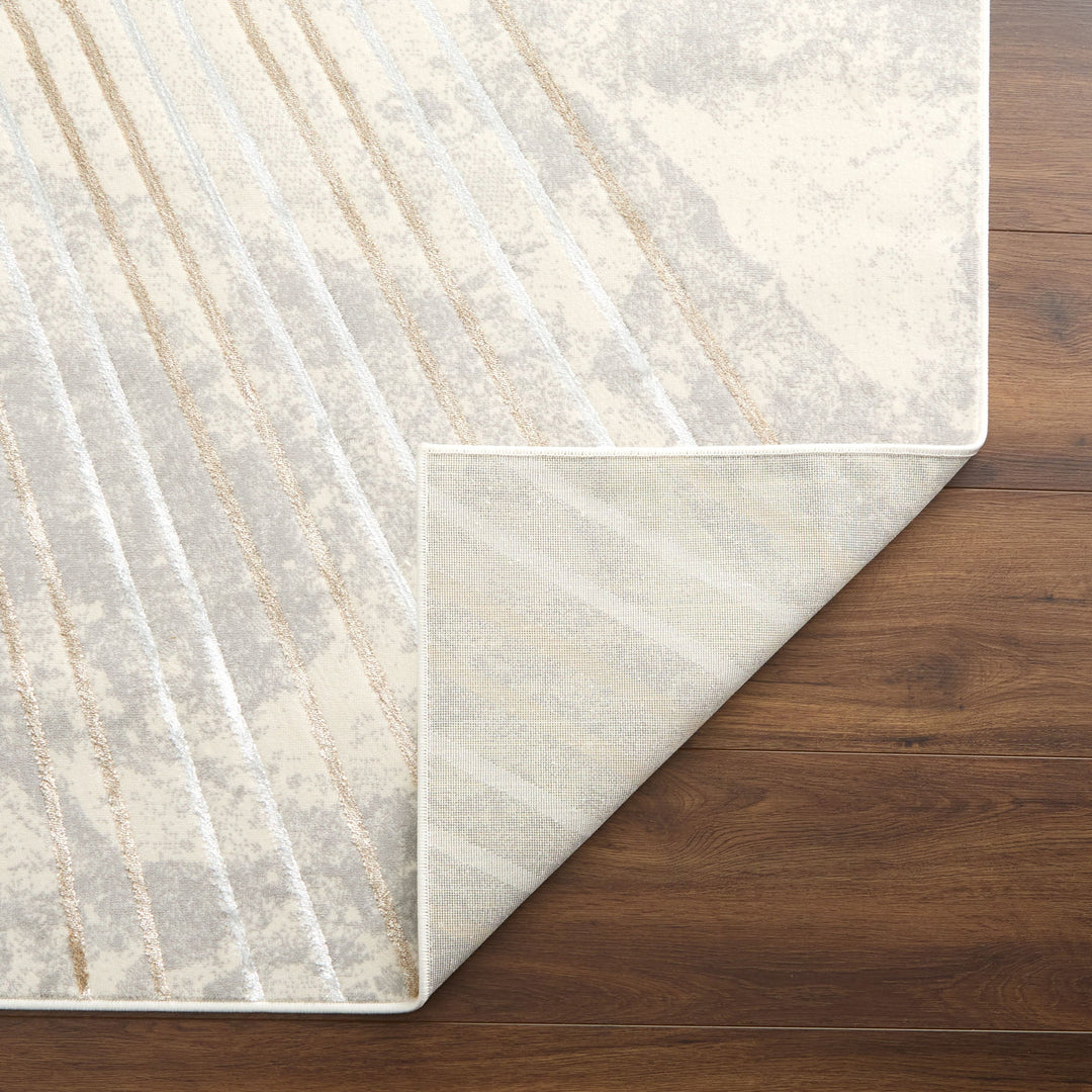 Fatima Gray Black Linear Geometric - T2031 - 5&