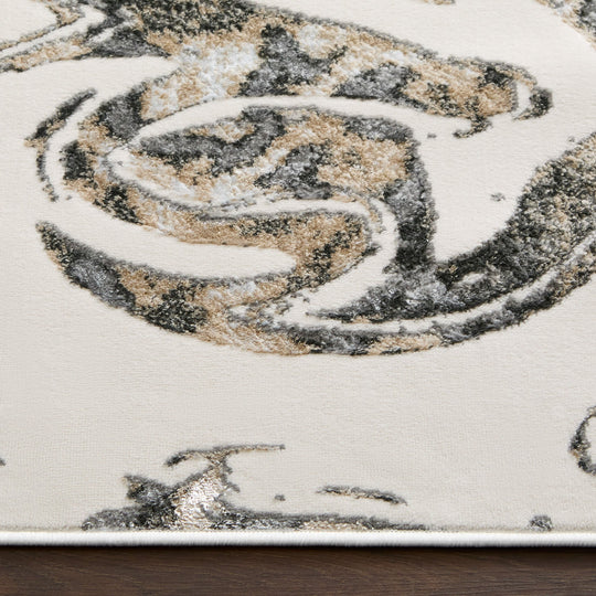 Fatima Black Beige Marbled - T2032 - 5&