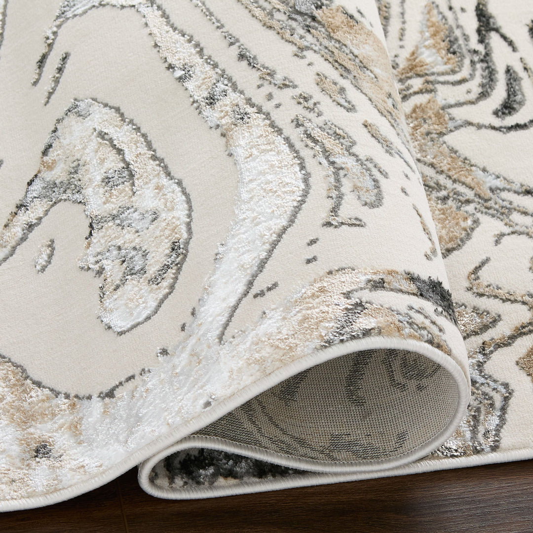 Fatima Black Beige Marbled - T2032 - 8&