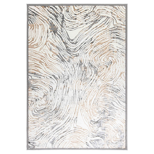 Fatima Black Beige Linear Swirl - T2033 - 2&
