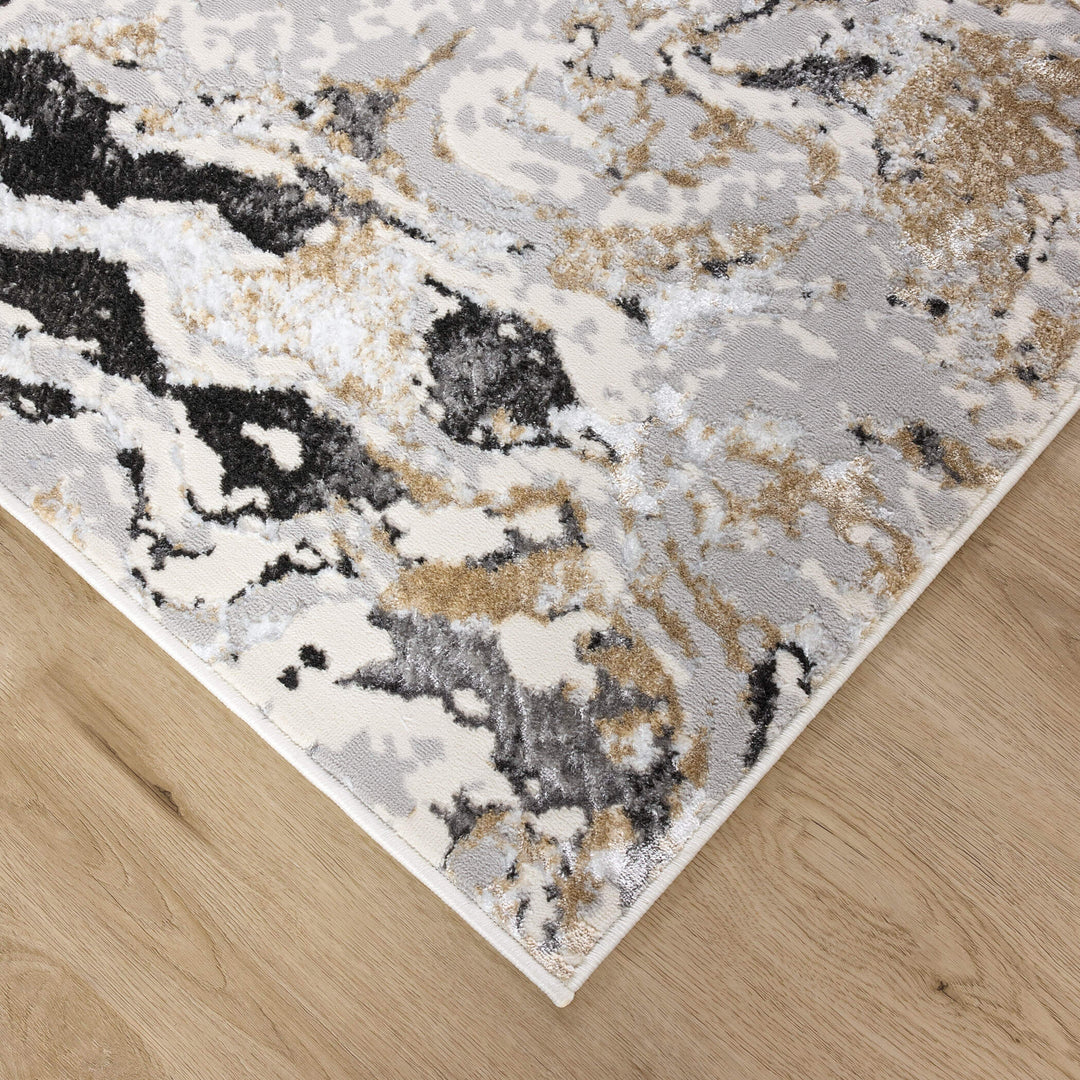 Fatima Gray Black Marbled - T2034 - 5&