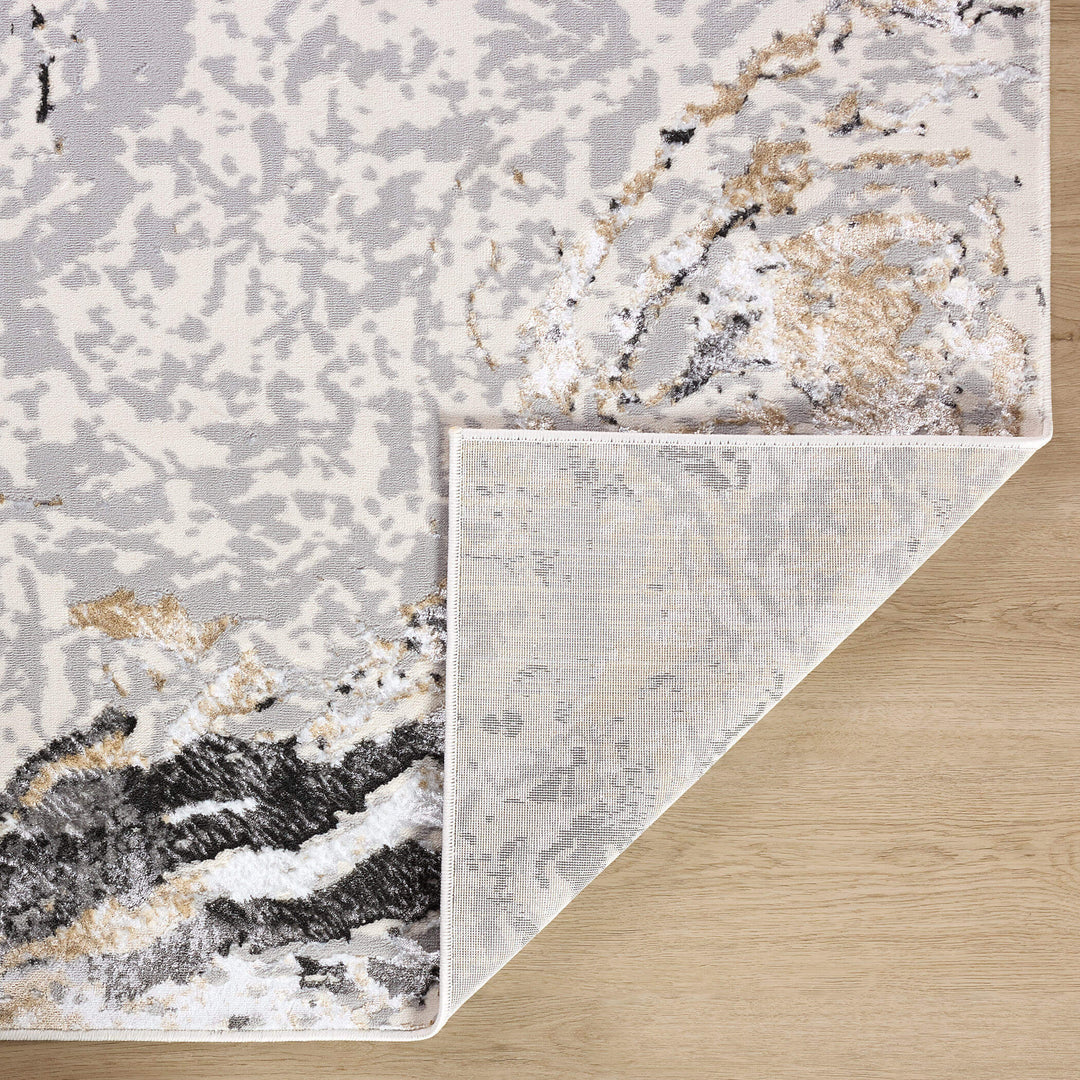 Fatima Gray Black Marbled - T2034 - 10&