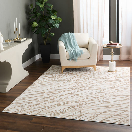 Fatima Beige Linear Swirl - T2037 - 7&