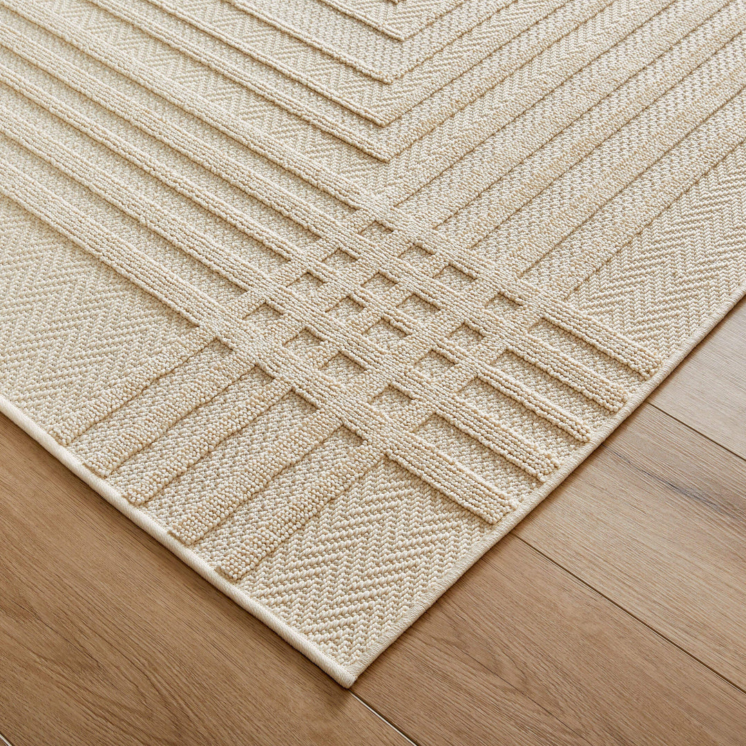 Laid Back Luxe Ivory Geometric - T2038 - 10&