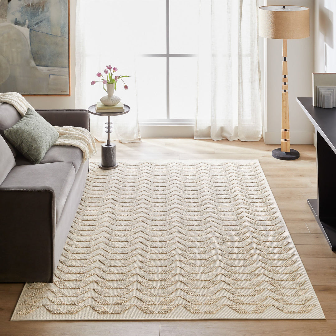 Forza Ivory Chevron Herringbone - T2040 - 5&