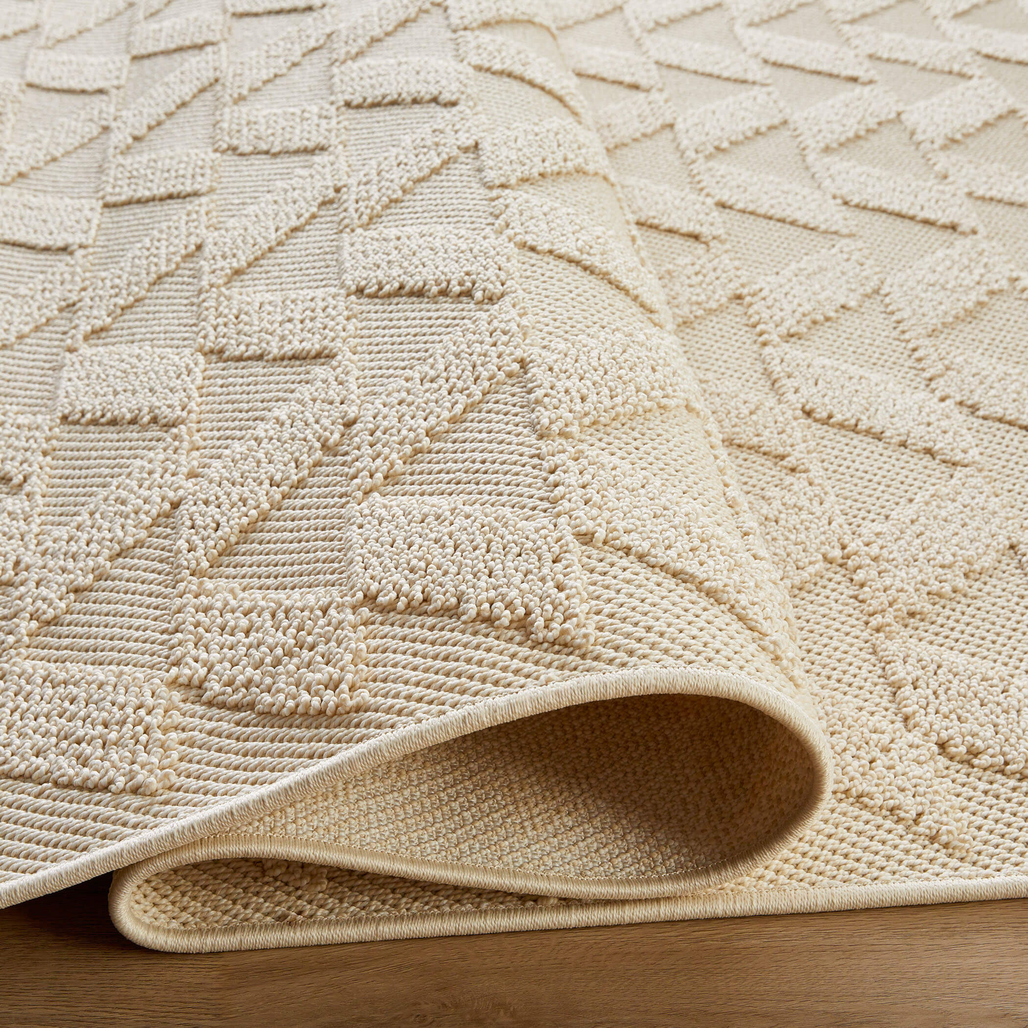 Forza Cream 2'X 3' Rug | Designer Rugs | By Lavin Rugs