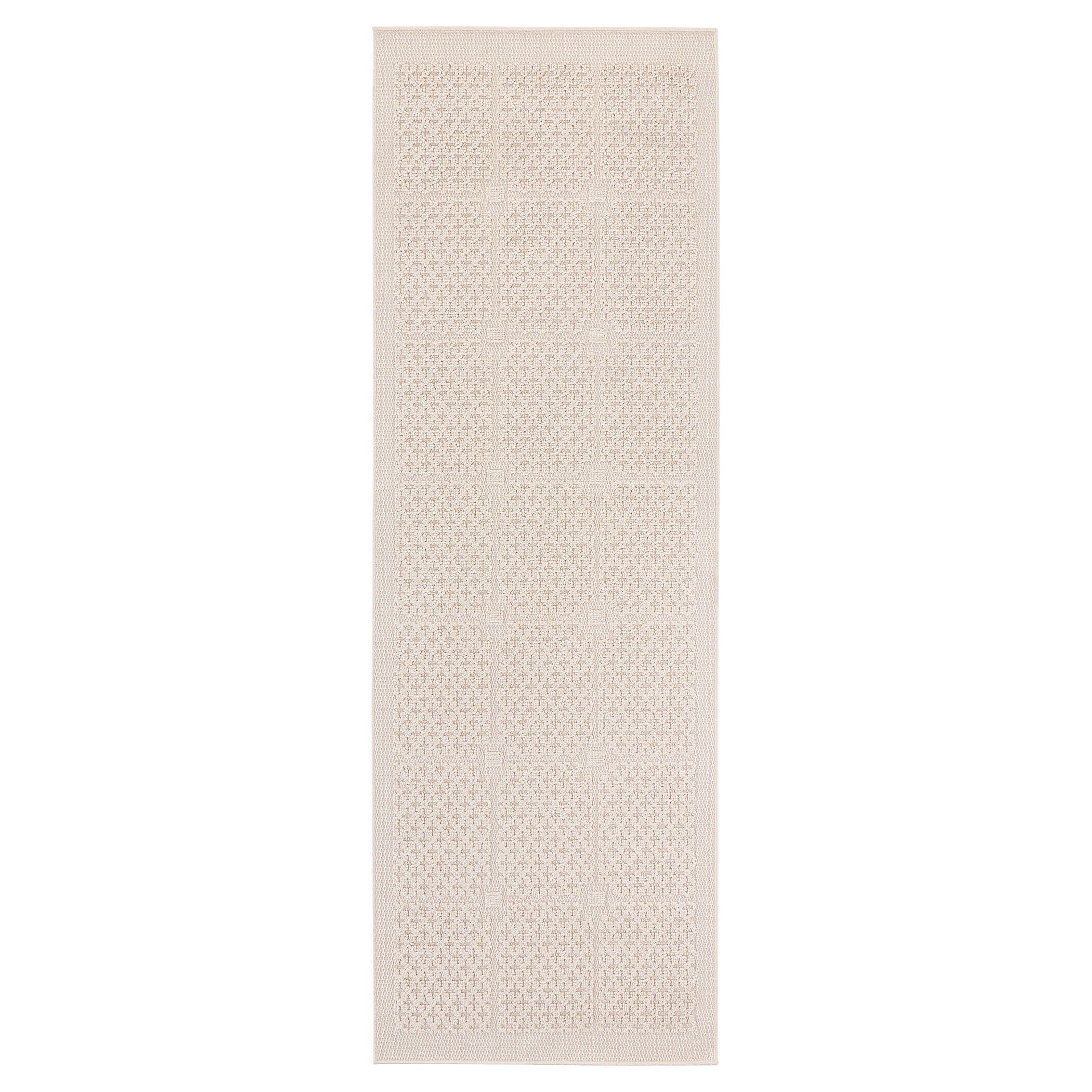 クリーム色 羊毛ラグ 約190cm x 80cm Forza Cream 2'X 3' Rug | Designer Rugs | By Lavin Rugs