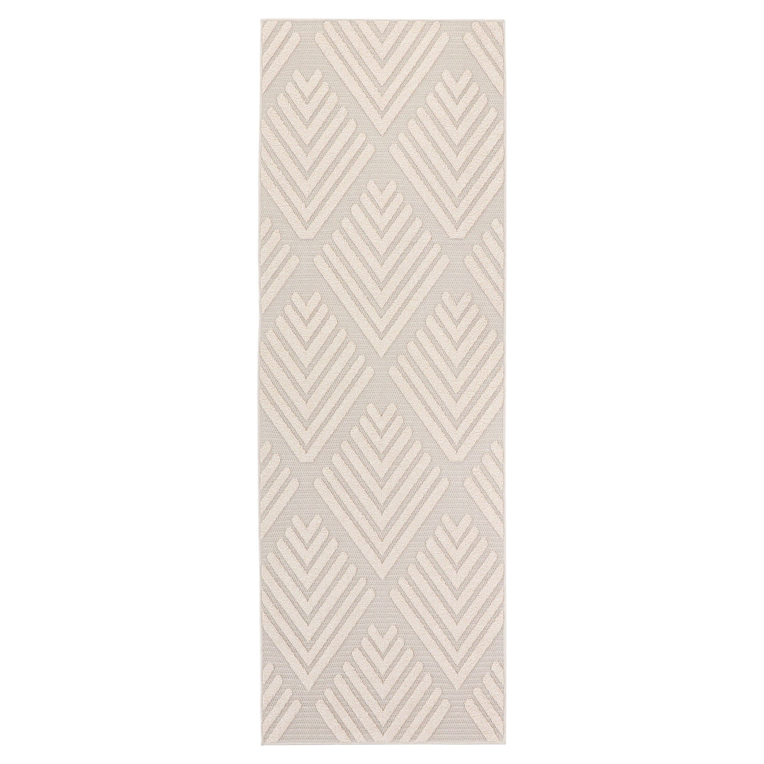 Laid Back Luxe Gray Geometric - T2044 - 3' x 8' Runner