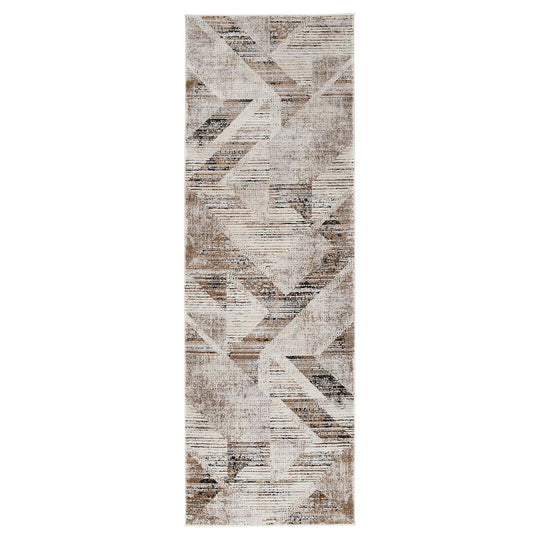 Hadim Brown Geometric - T2047 - 3&