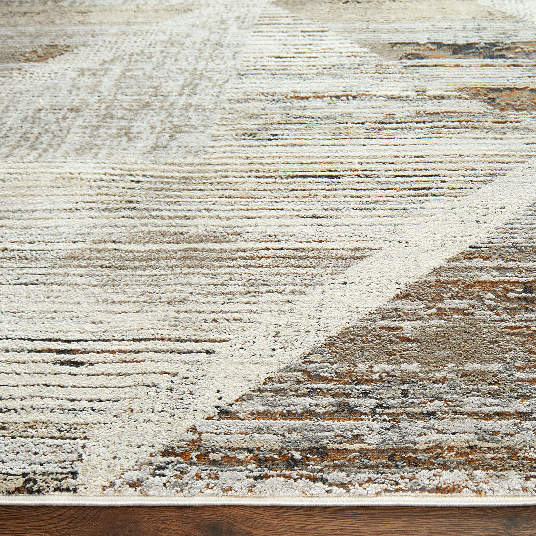 Hadim Brown Geometric - T2047 - 10&