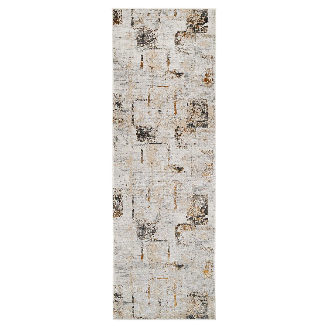 Hadim Brown Geometric - T2048 - 3&