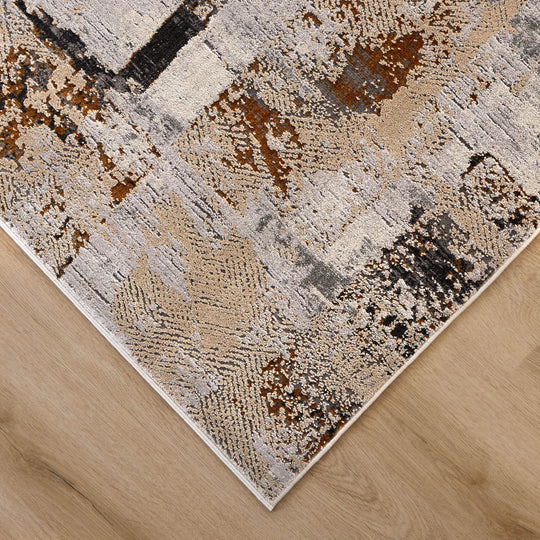 Hadim Brown Geometric - T2048 - 10&