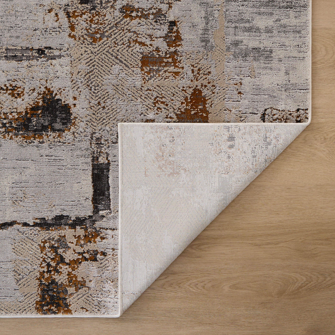 Hadim Brown Geometric - T2048 - 8&