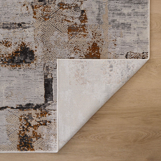 Hadim Brown Geometric - T2048 - 8&