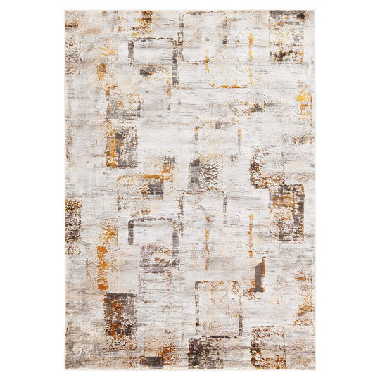 Hadim Brown Geometric - T2048 - 8&