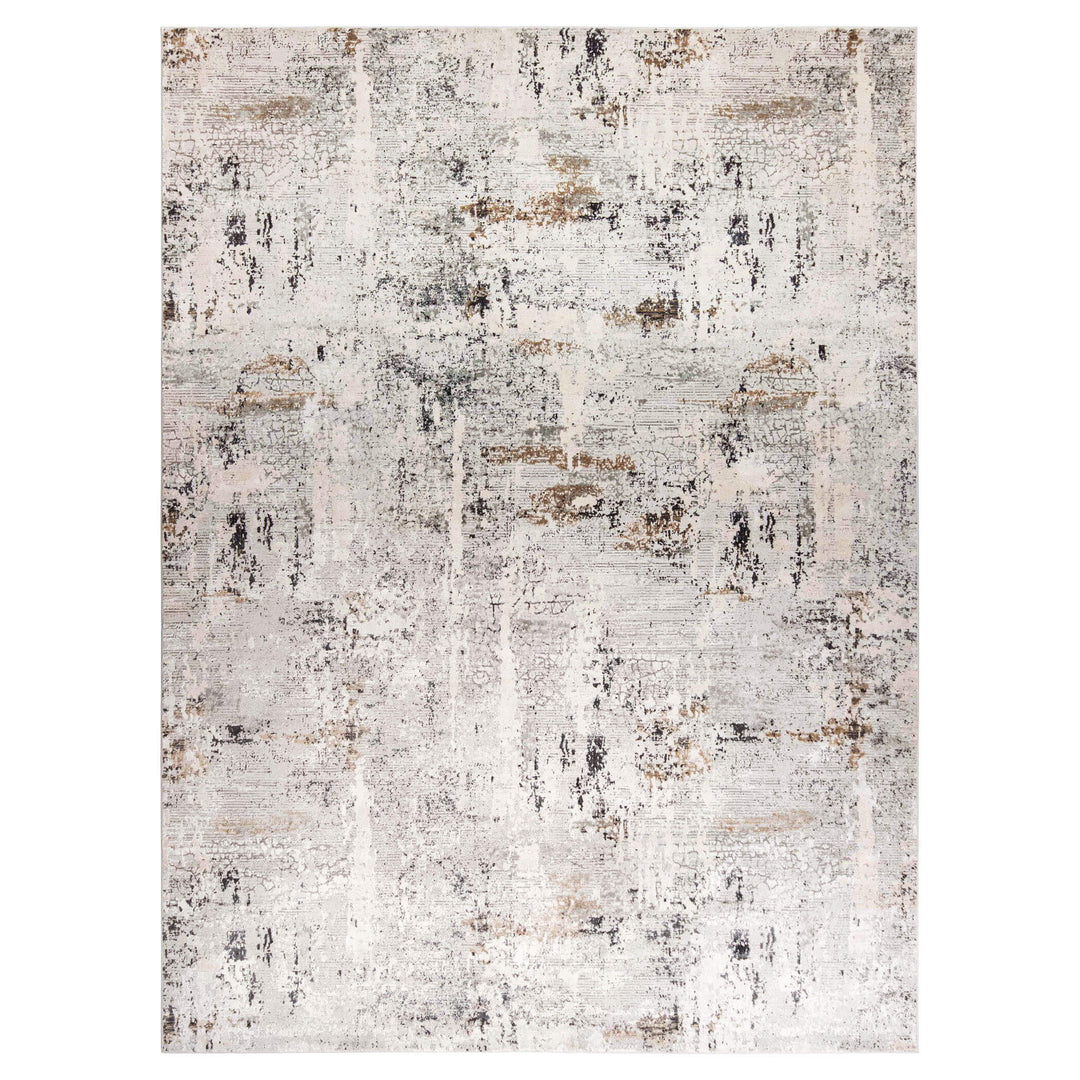 Kemer Gray Abstract - T2054 - 8' x 11'