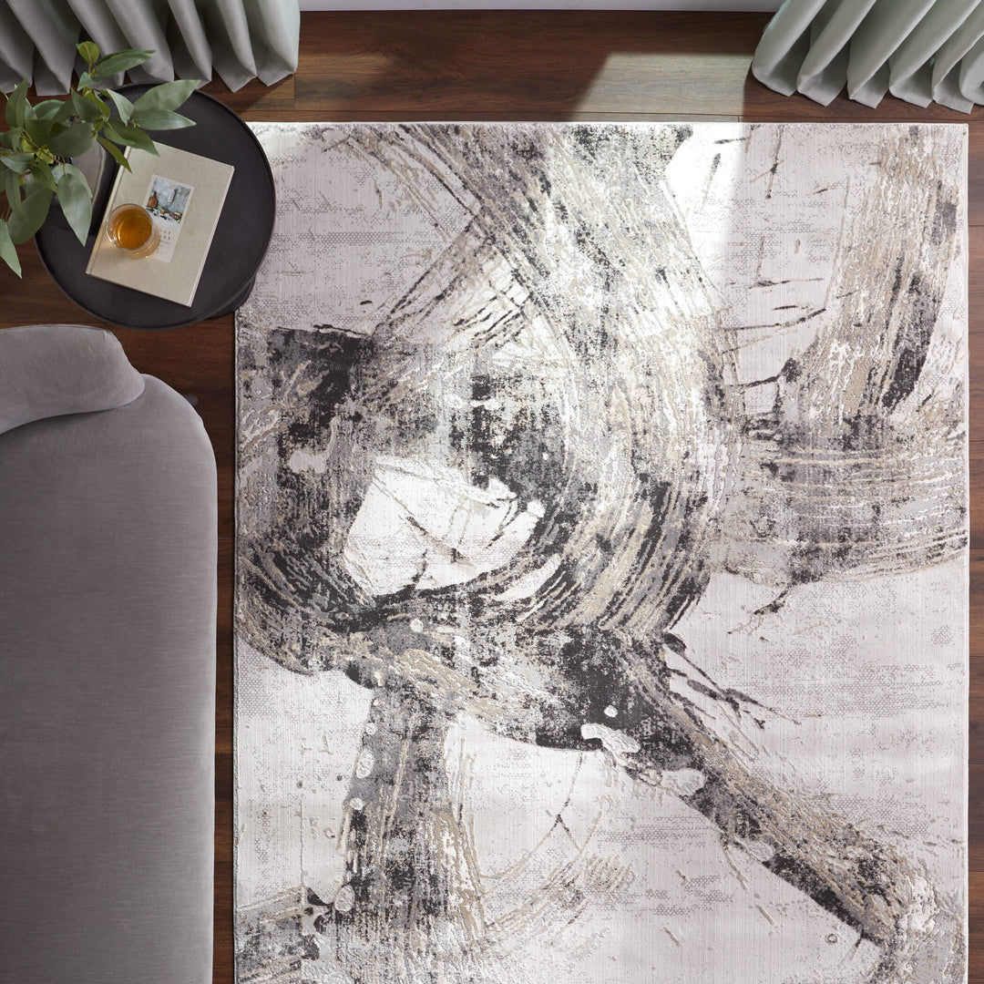 Kemer Gray Abstract - T2057 - 5&