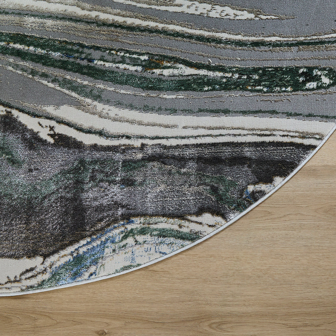 Zaria Gray Blue Marbled - T2063 - 8&