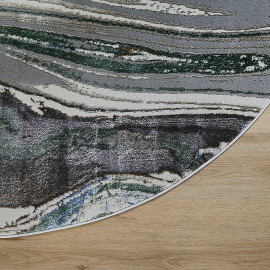 Zaria Gray Blue Marbled - T2063 - 5&