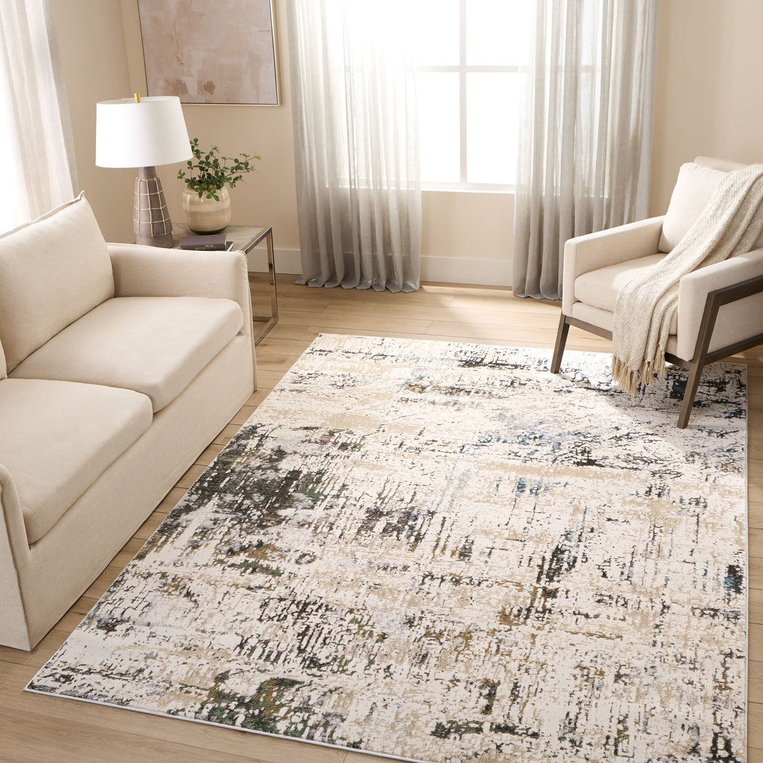 Zaria Beige Gray Painterly - T2064 - 8&